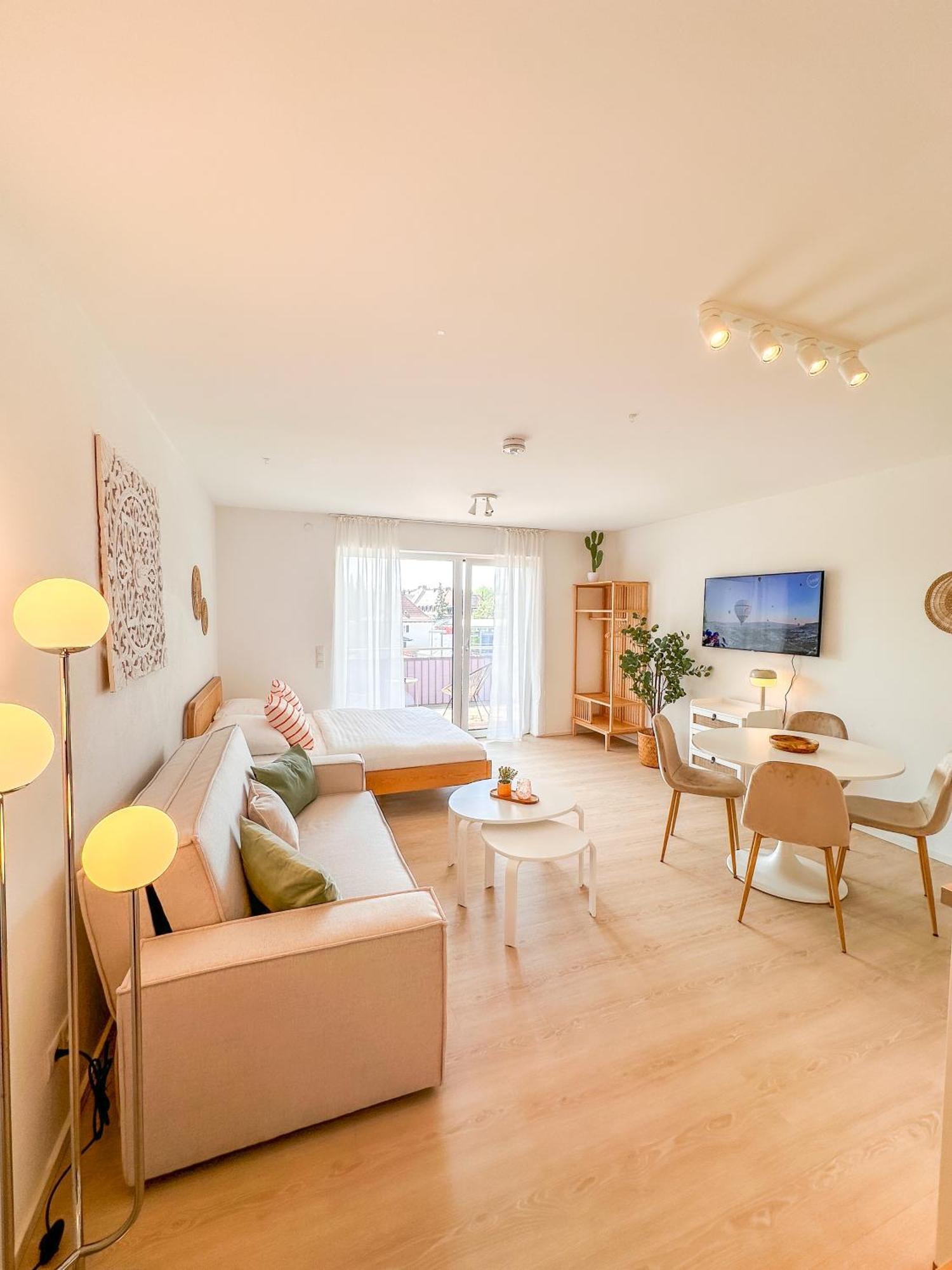 Thesunset Club - Studio II - Kueche - Balkon - Parken Memmingen Ngoại thất bức ảnh